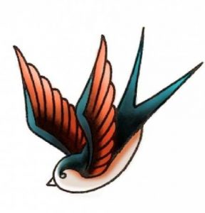 traditional sailor sparrow tattoo
