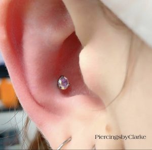 outer conch piercing