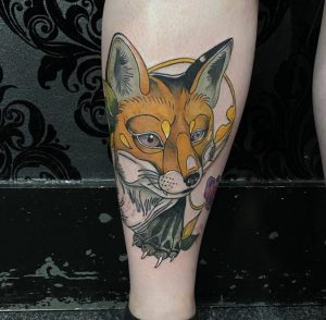 fox tattoo