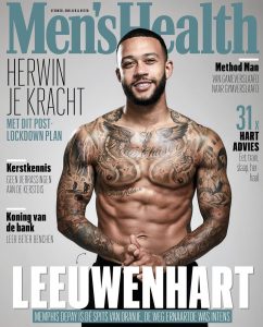 Memphis Depay Men's Health Magazine cover