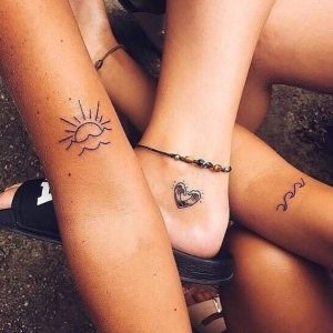 Best Friends Share The Meanings Of Their Matching Tattoos