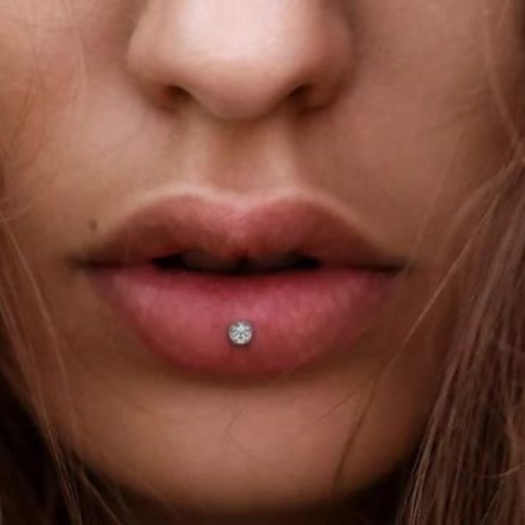 Where did lip piercing come from ? - So Scene