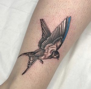 small swallow tattoo