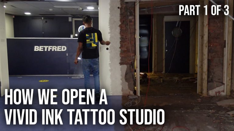 How we open a Vivid Ink tattoo studio