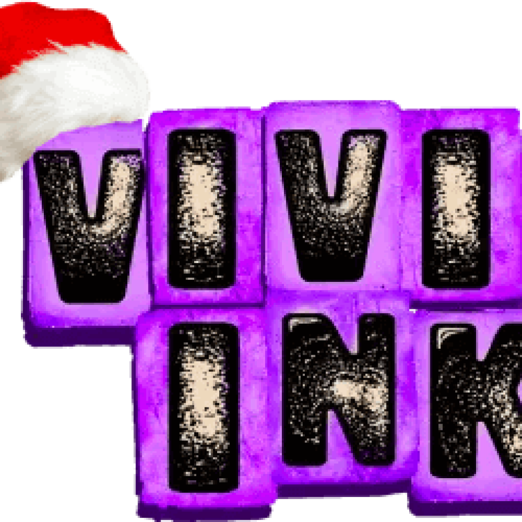 vivid ink christmas logo