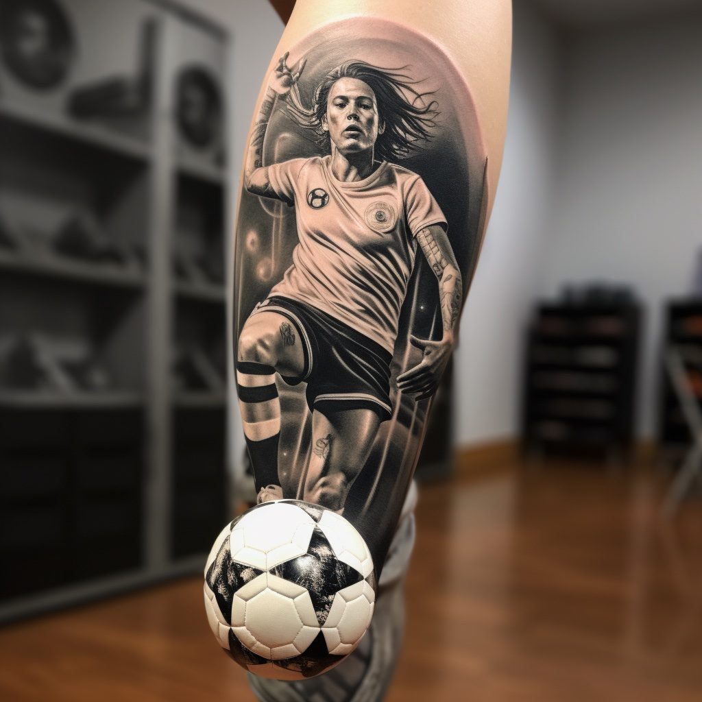 Football Tattoos For Men | Soccer Tattoo Designs By tattooid… | Flickr-tiepthilienket.edu.vn