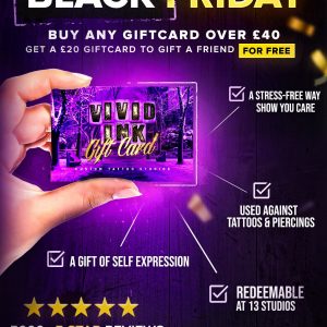 vivid ink gift card (all studios) black friday sale