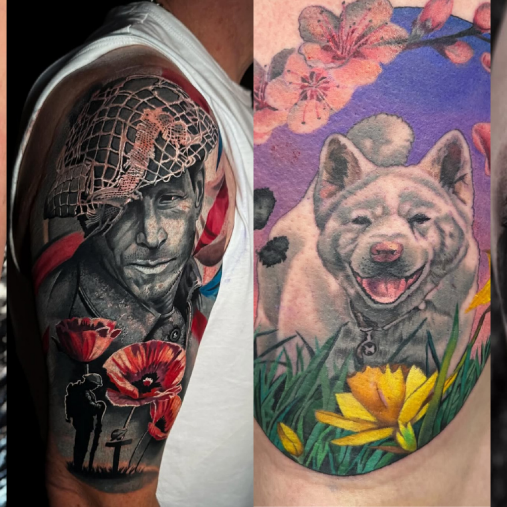 Stylised Portrait Tattoos
