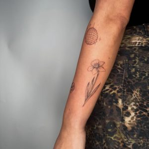 Blooming Beautiful Instagram daffodil tattoo